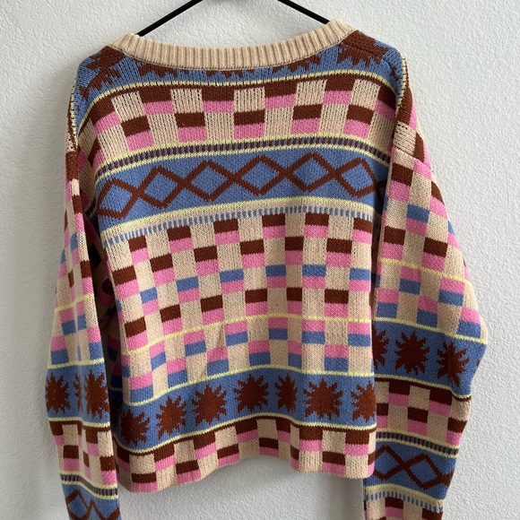 PAC SUN / LA Hearts 💕 Color Block Cardigan 🌈 - Picture 6 of 8